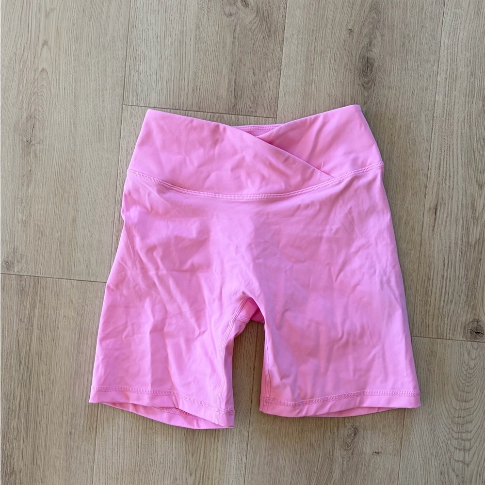 Oner Active High-Waist Pink Women’s Bike Shorts